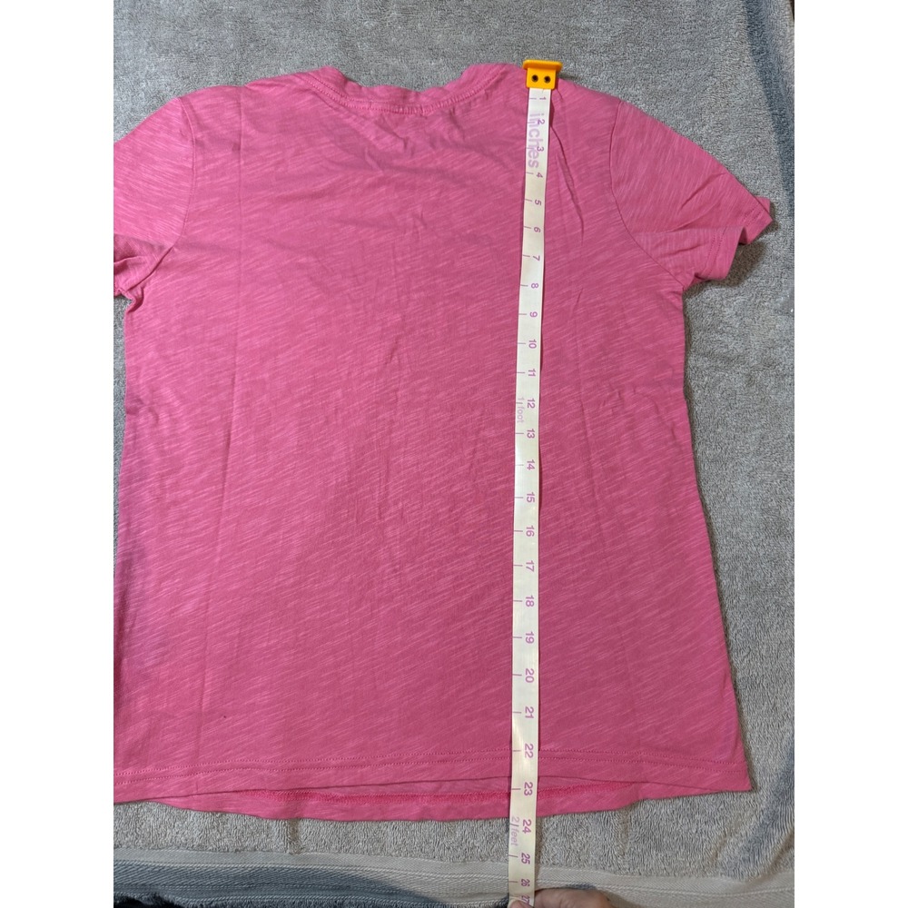 NEW Carve Designs Small Pink Crew Neck Short Sleeve East Coast Shirt 100% Cotton - Picture 9 of 9